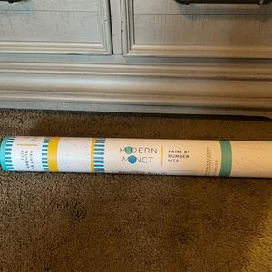 Modern Monet paint by number. Brand new